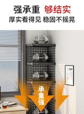 儿童不书AIG物架落地置架物一体学生家用简易客储厅占空间书本收