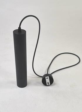 明吊装餐厅吊线筒前线台VYD吊线灯灯简约长筒吊灯LED明装吧台线筒