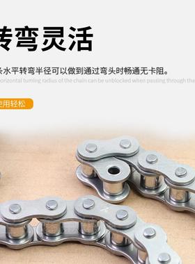 。304不锈钢单双排无品牌/杭州东滚子链条自强链条06B08ACB10华AB