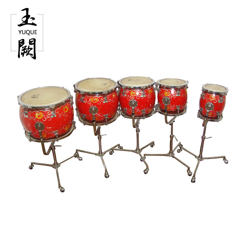 雄鸣排鼓1 2 3 4 5号五音排鼓 专业江苏排鼓 定音鼓 花盆 5音排鼓