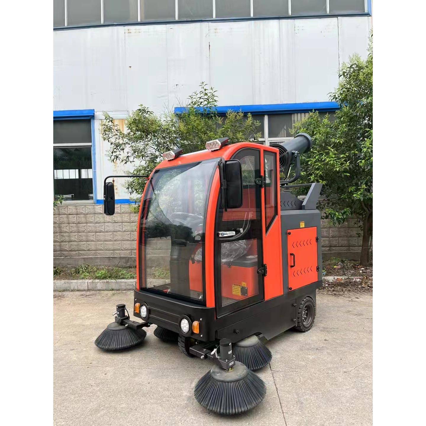 河南优惠多能座功式驾扫地型车小驾驶式电动扫地车AXY马路清扫车