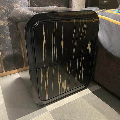 后现代意床头主卧柜意大利式储物1035柜子床宾边柜轻奢利BENTLEY