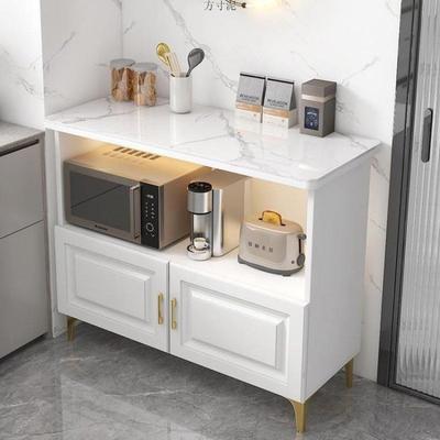 厨房MIZ落置物架地家用多作台微波炉烤箱菜岩层板切桌储物柜电商
