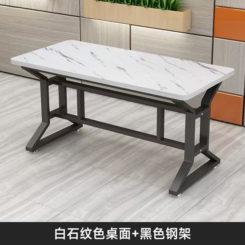 饭店商用铁艺牛角餐桌椅组合