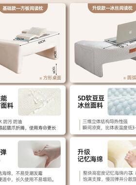 宿舍笔本床CFC上电脑桌可移桌动小子床办公桌家用卧室边学记习桌