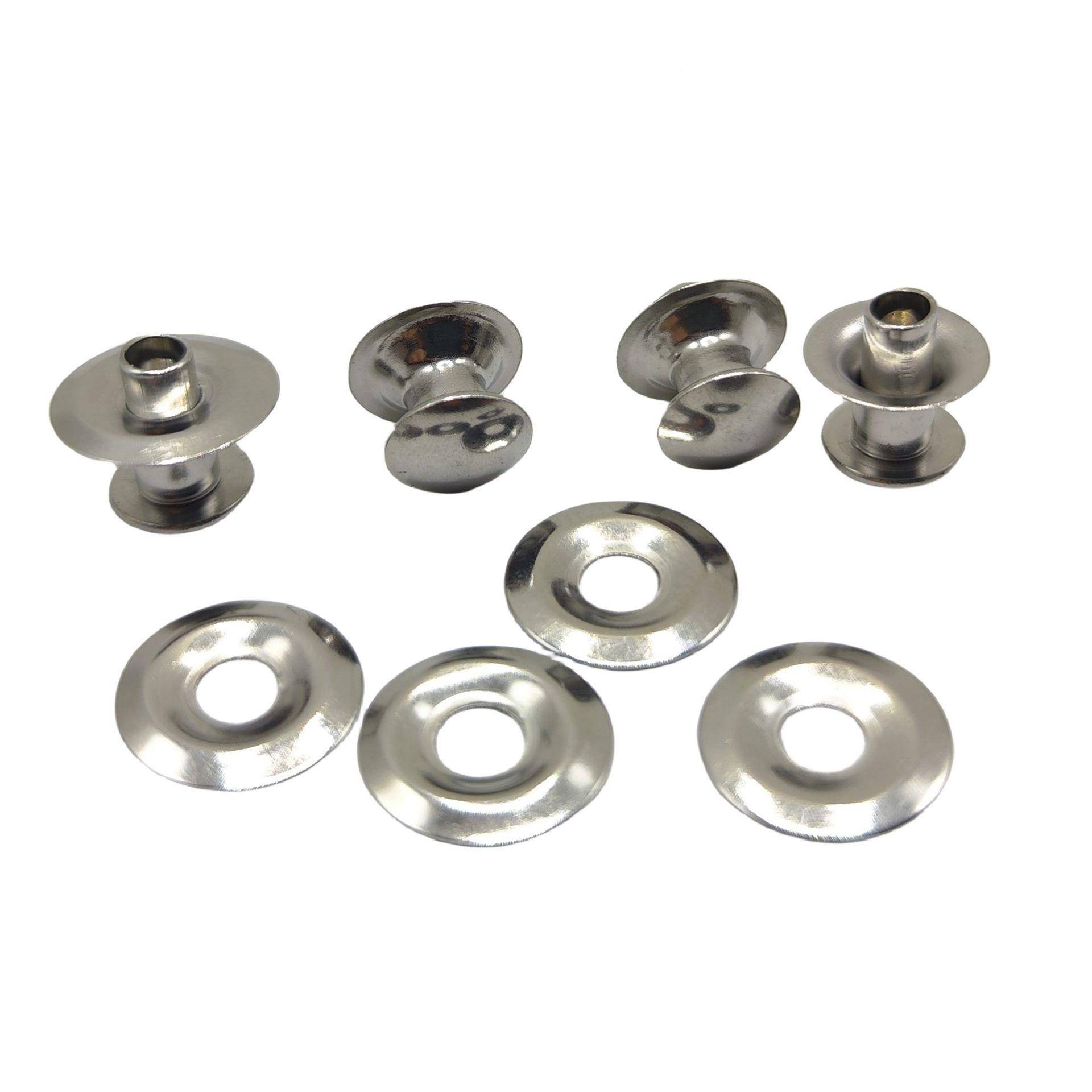 蛇形窗帘钉布弯轨窗帘钉半心不锈钢铆窗空帘ENH专用钉蛇钉形轨道