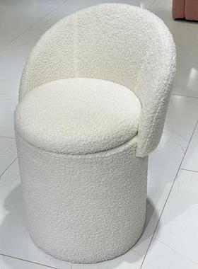 厂家SZZ可物化妆帽凳卧室储简美约靠背梳妆凳家用衣间化妆椅子甲