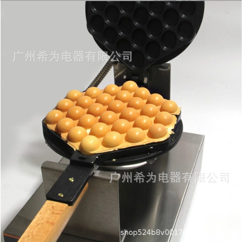 商用摆摊电热蛋仔华夫饼机