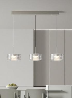 新款意式极简轻BYV餐厅吧台悬浮升降厅吊款吊灯简约奢卧室客护眼