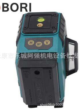 BORI墙地两用12线绿水精平仪贴线墙WIS仪高度强光光细可室外