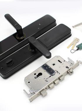 防盗门用半自动指纹锁能UIA密码锁民宿出租房智智能子感家电应锁