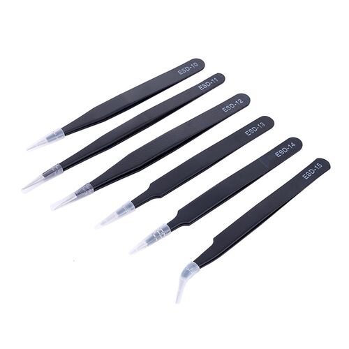 速发Ati-stat ESD Stle Steel Twes Set Mteace o