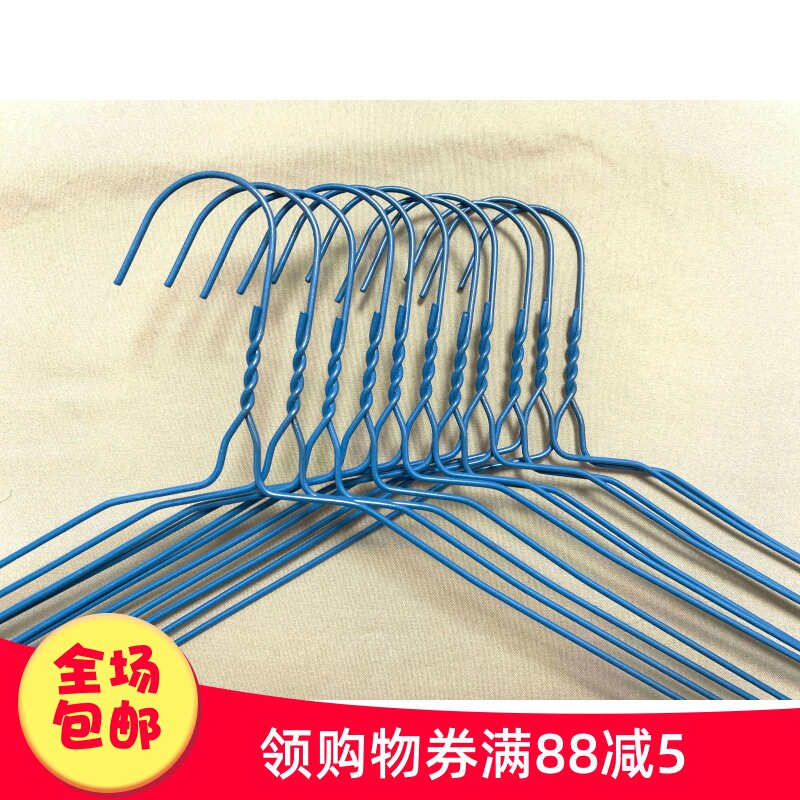 速发干洗店专用一次性衣架包邮2.2钢丝600个洗衣店衣撑铁丝加粗晾