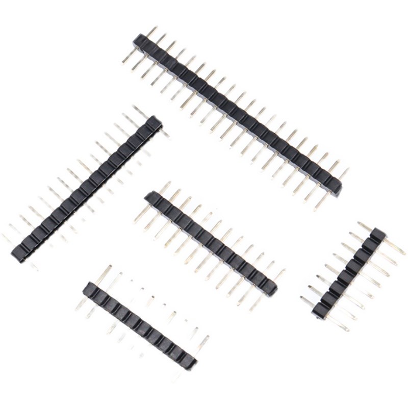 速发2MM单排针直针间距2.00MM插针2pp4p5p7p8p10p20p40P直插铜针