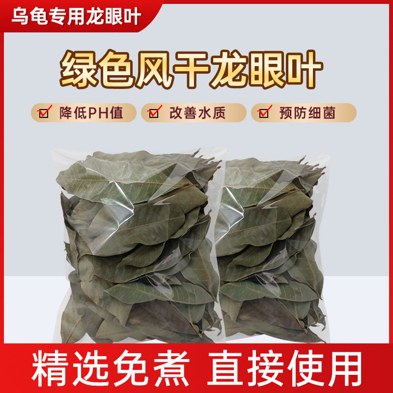 速发乌龟免用龙眼叶养龟预防腐甲烂皮调节水质专煮养龟鱼缸造景大