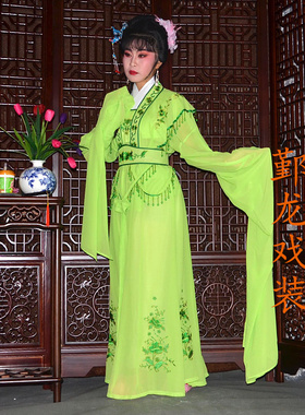 速发古装越剧花梅戏七仙服装小服戏曲戏旦黄旦服装货真价实小姐5