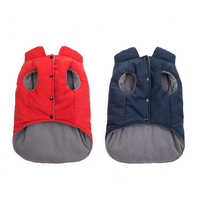 速发装服斗牛犬沙皮衣服秋冬季服衣棉衣新款斗牛棉背心