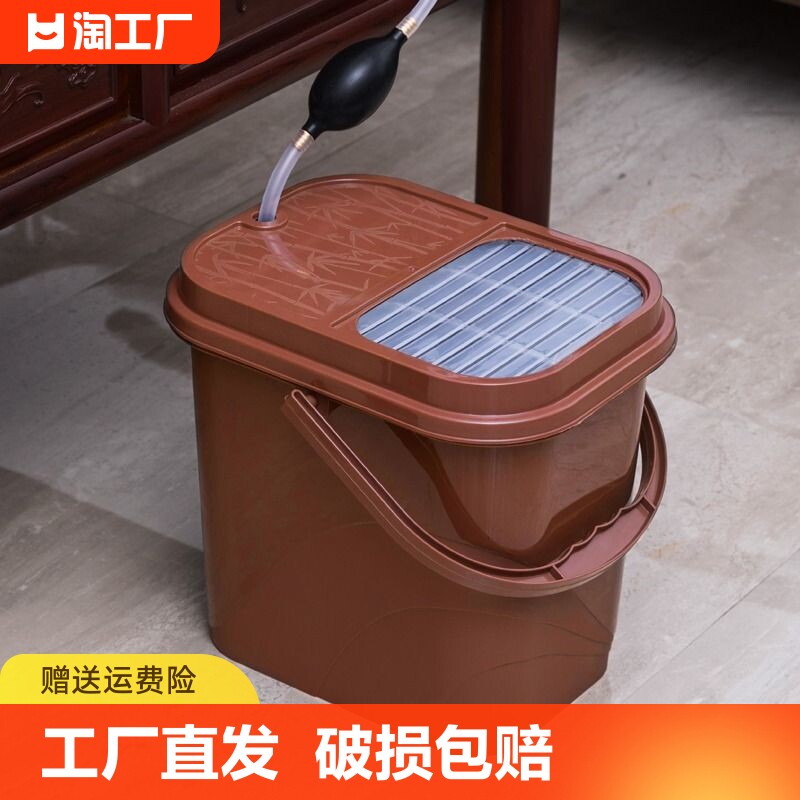 速发茶桶茶渣桶排水桶功夫桶具配件家用小号茶水茶茶盘茶道废台茶