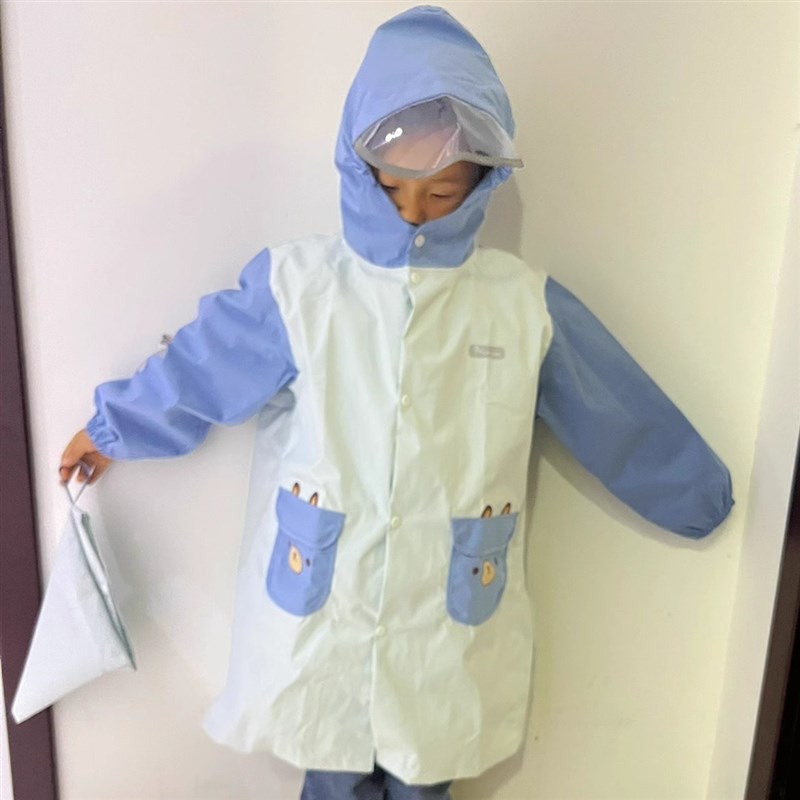 轻便儿童雨衣男女宝宝防水雨衣小学生幼儿N园中小童上学防风雨披