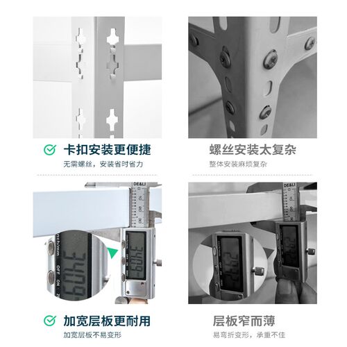 货架置物架多层家用超市铁架子仓库阳台落地储物架速装Z仓储展示