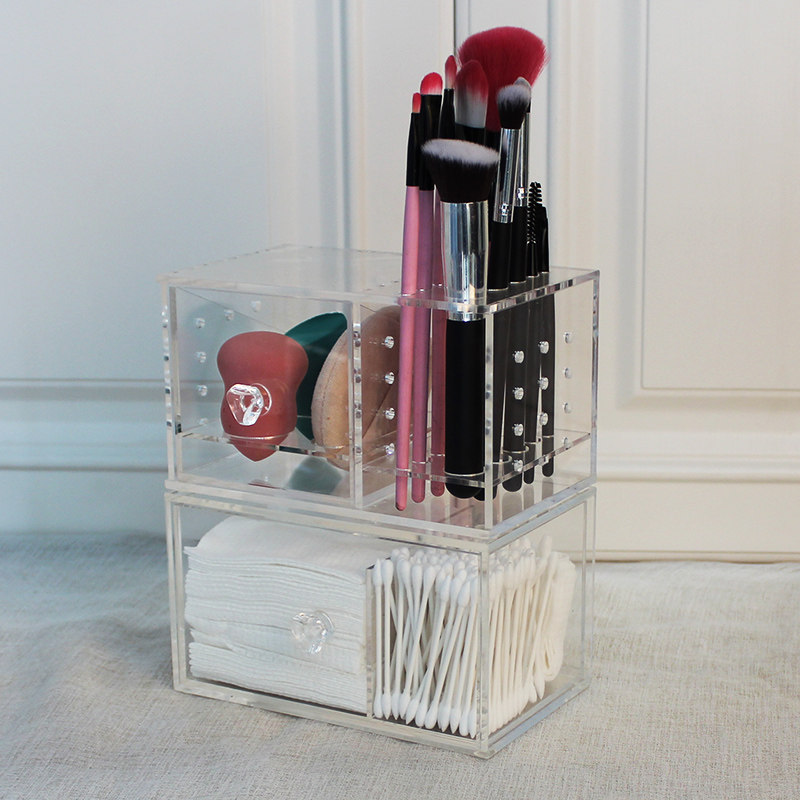美妆蛋 化妆绵 粉扑收纳架子 葫芦粉扑托架M 亚克力收纳盒透风防,收纳整理,桌面收纳盒,淘宝优惠券,粉丝福利购,淘宝优惠卷