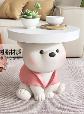 大型熊落地摆件家居装饰品茶几床边托盘电视柜沙发旁动Z物乔迁礼