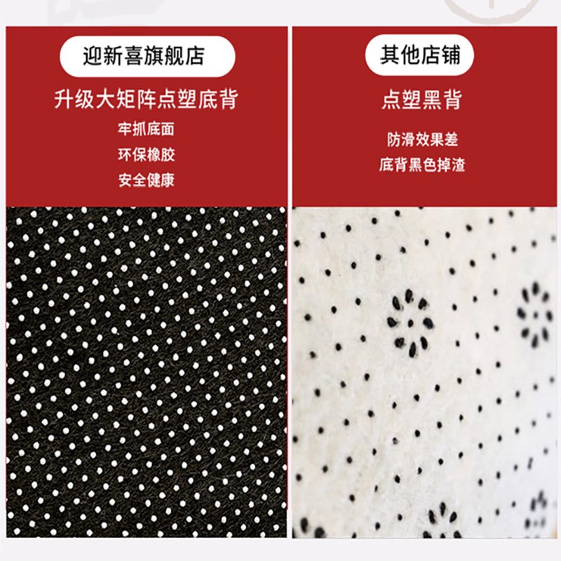 速发入户门地垫进门门垫大门口圈绒脚垫红色平安防滑地毯家用门口