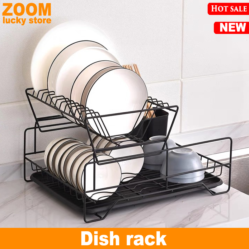 速发Stle s eel Double ler dieh ra Ra kitchstshelf