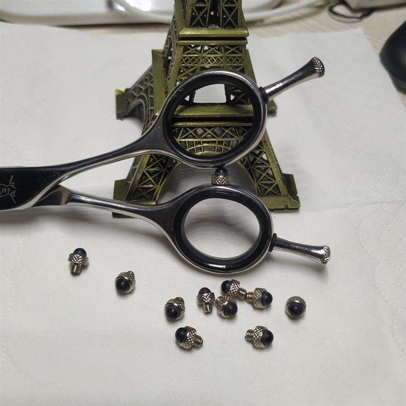 美发剪刀配件美发剪刀配件 减震器消音器 螺丝消音器 尾钉 垫片