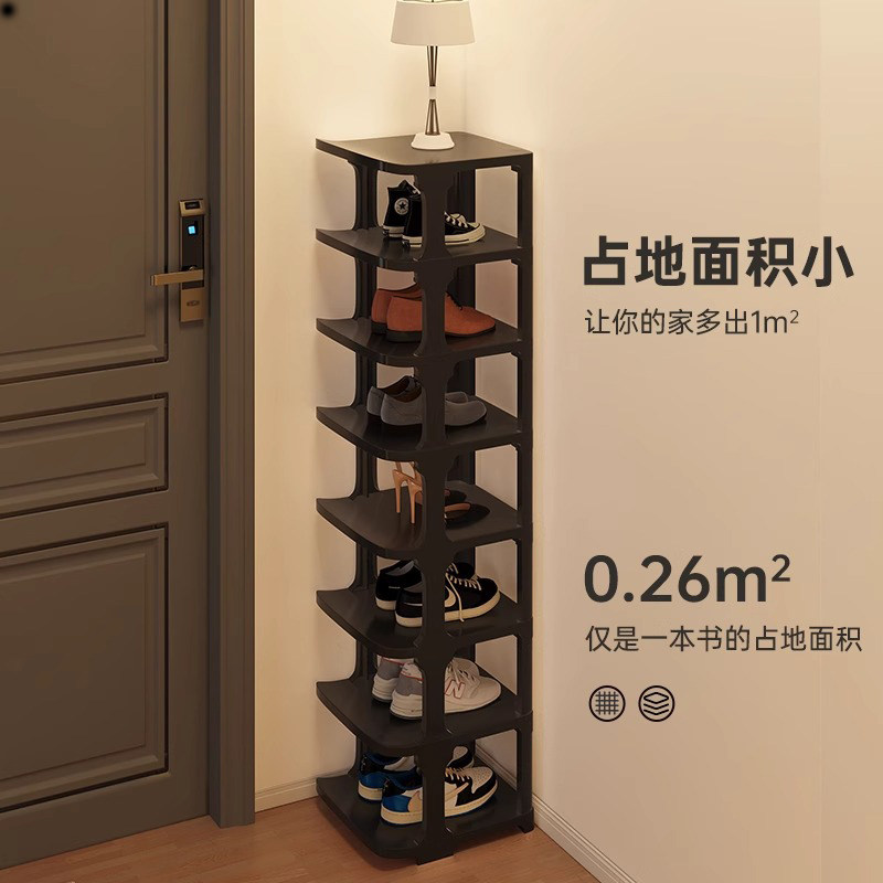 速发鞋架家用玄关门鞋多层简易口架子宿舍折叠内子收纳层架室鞋小