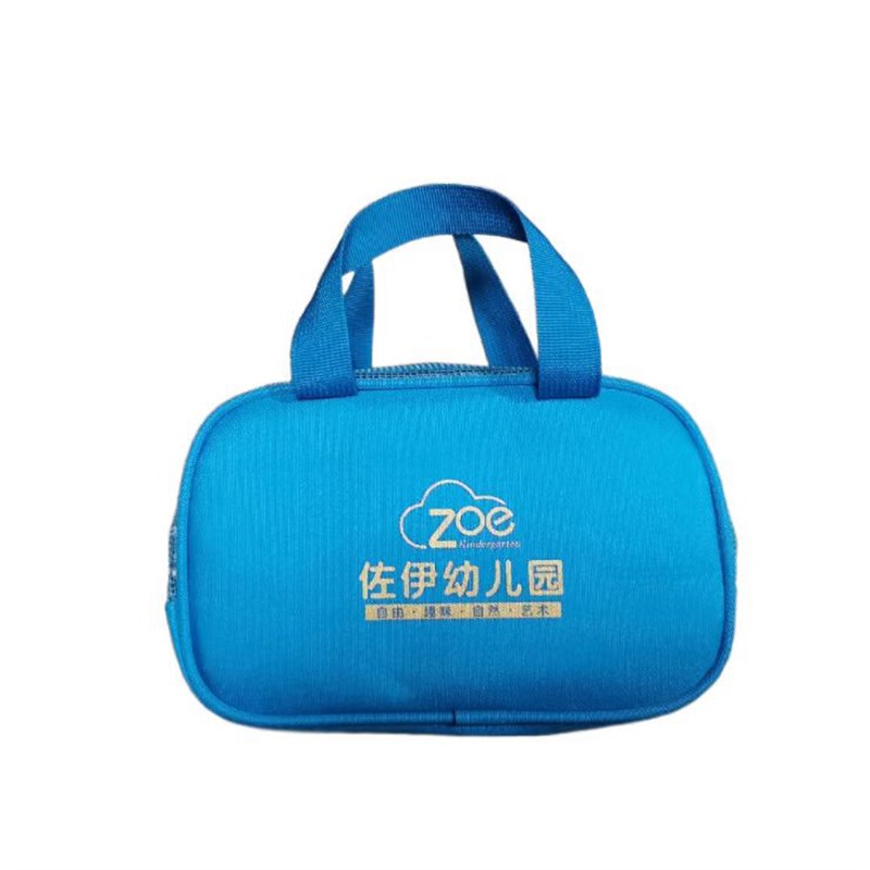 速发个性印LOGO园标学儿园儿餐小幼生童包便当包带饭包