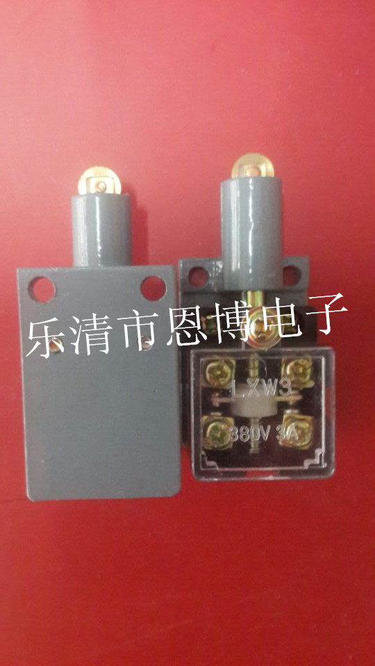 速发厂家直销LXW-机床行程限位微动触动开关 带滚轮一盒20只起白