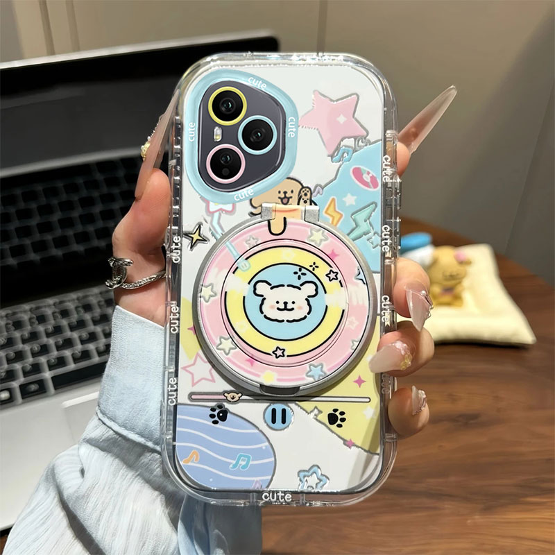 音乐小狗适用荣耀全系列手机壳