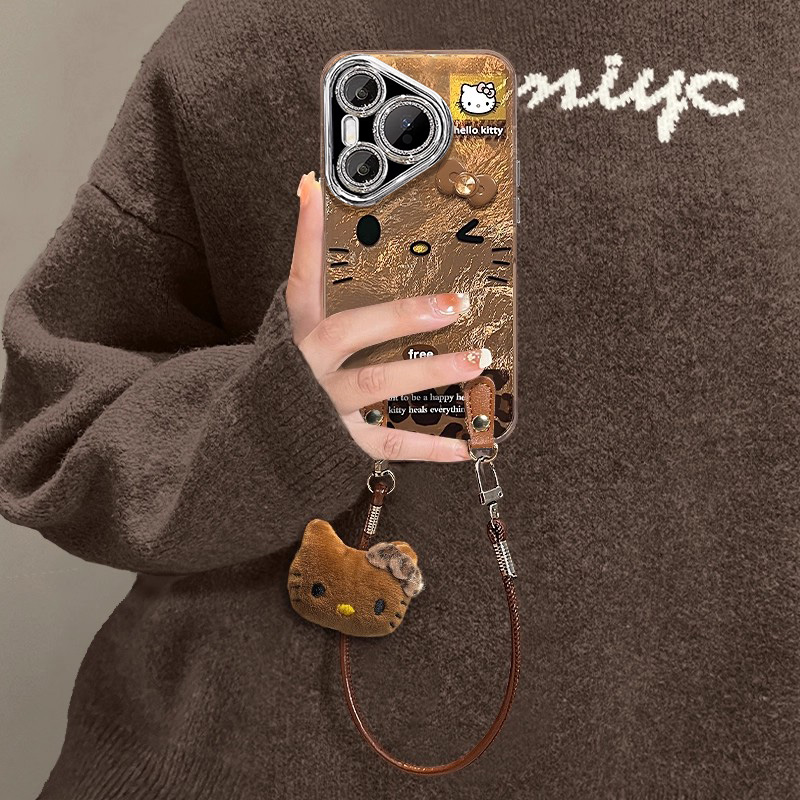 适用荣耀-Magic系列豹纹KT猫外壳