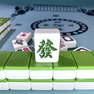 包邮家用手搓麻将牌 四川广东麻将108/136张手Q搓麻将中大号送桌