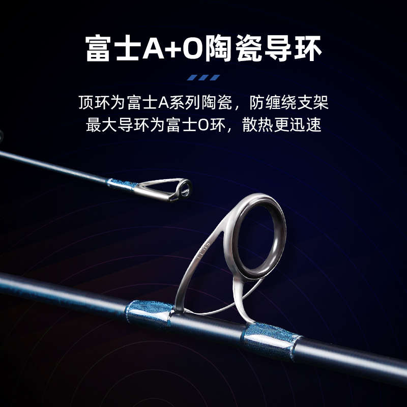 伊酷达追风使虎啸星焰慢摇铁板竿刀鲅竿碳素海钓竿拉流底钓船钓竿