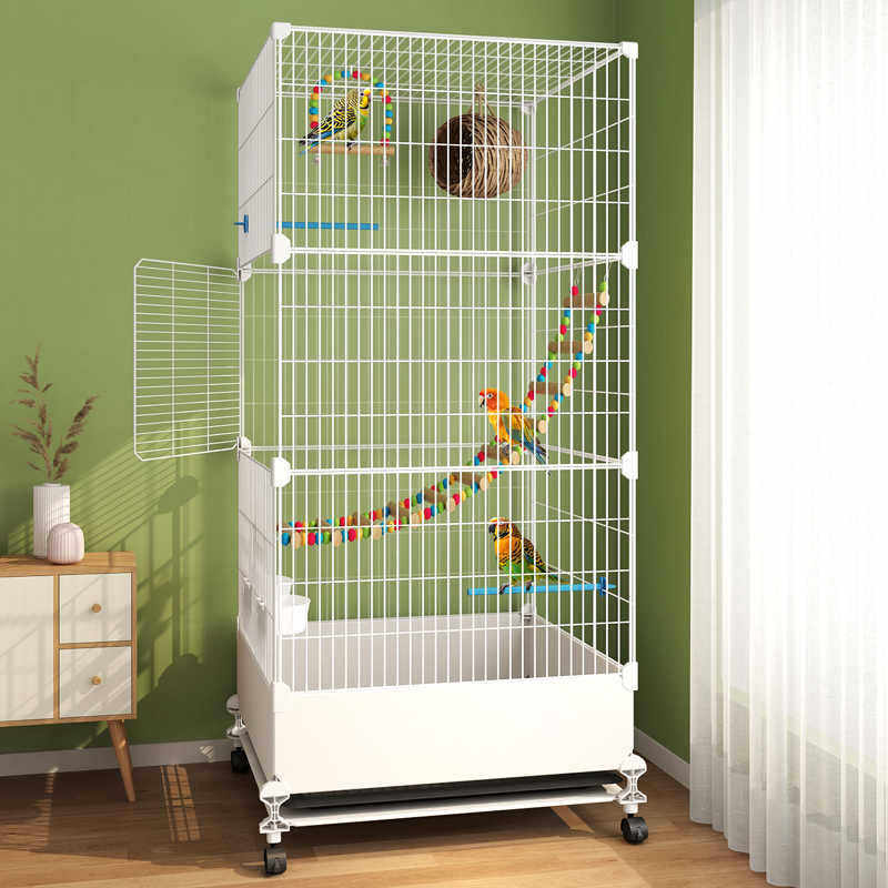 鸟笼鹦鹉笼子家用大号虎皮玄凤专用豪华别墅新型画眉牡丹小鸟笼子