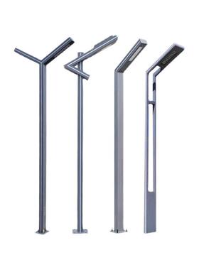 院灯3灯/3庭.5/4米led路户外防水铝型材景区观灯小道路了字7EVJ字