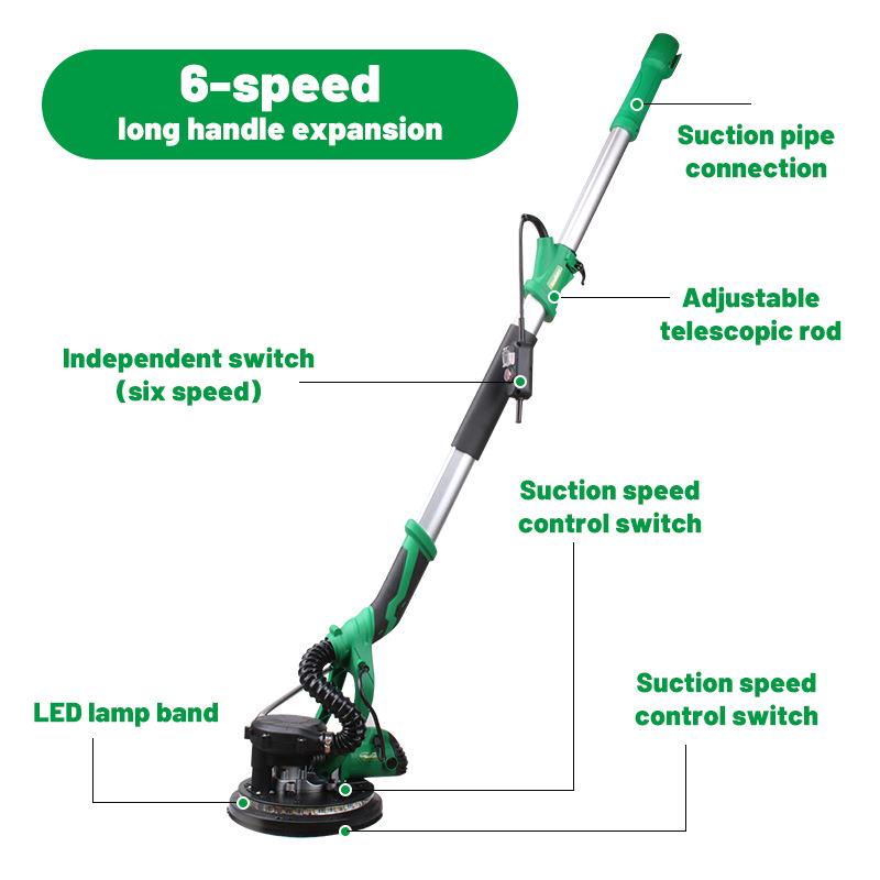 多功能电动砂光机带360度LED灯，工作环境更安全