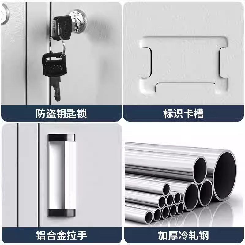 文件柜钢制矮柜铁皮柜资料档案柜会计室财务凭储00证柜锁办公带物