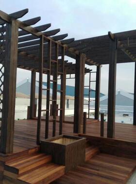 长廊架80647古建雨景观葡萄架户廊外走廊凉亭车棚庭院爬藤架