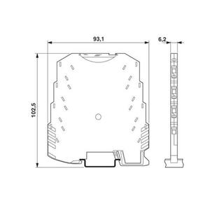 MINIMCR PT100 热电阻测量变送器 286427