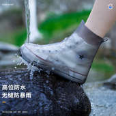 雨鞋 加厚耐磨硅胶秋冬下雨天雨靴 套外穿防水防滑防雨水鞋 男女款 鞋