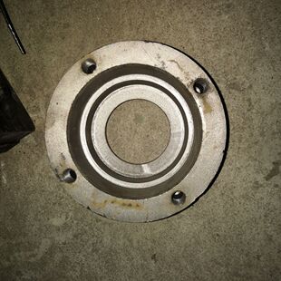 秸秆还田机配件208/307轴承圆圆轴承壳豪丰地轮座