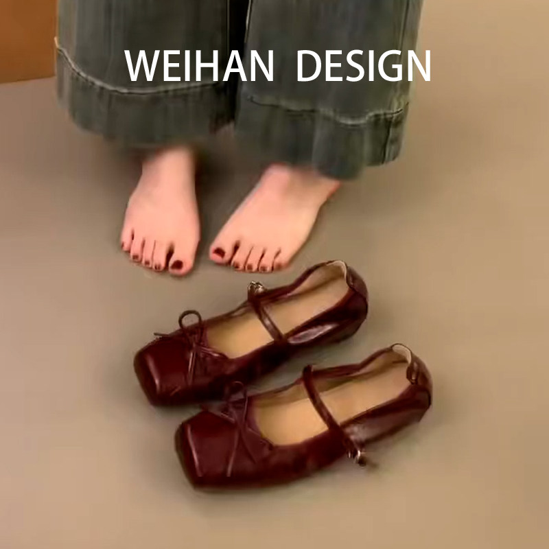 羊皮版!酒红色软皮蝴蝶