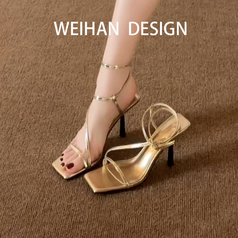 羊皮版!辣妹风金色交叉