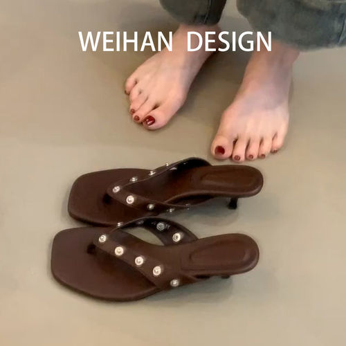 羊皮版！韩系复古铆钉夹