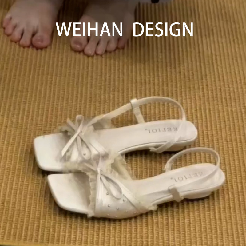 羊皮版!法式网纱蝴蝶结