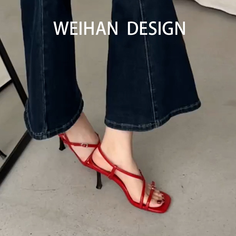 羊皮版!法式交叉细带方