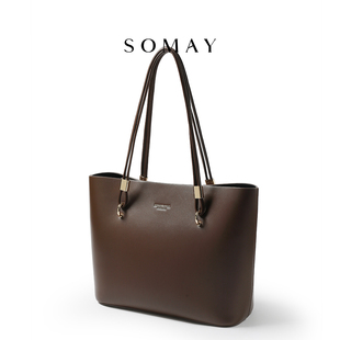 夏季包包女2024新款百搭托特包通勤大包单肩包妈妈大容量腋下女包